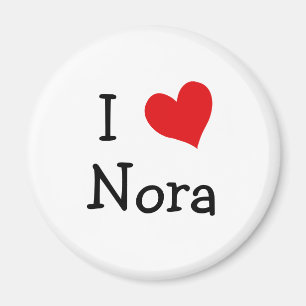 Aimant J'aime Nora