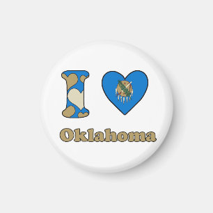 Aimant J'aime Oklahoma