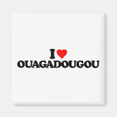 AIMANT J'AIME OUAGADOUGOU (Devant)