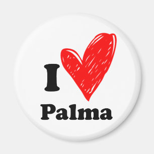 Aimant J'aime Palma