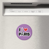 Aimant J'aime Paris (In Situ (Lave-vaisselle))