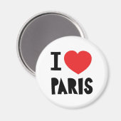 Aimant J'aime Paris (Recto/Verso)