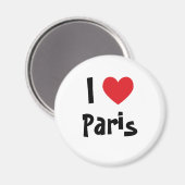Aimant J'aime Paris (Recto/Verso)