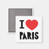 Aimant J'aime Paris (Recto/Verso)