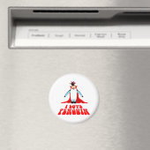 Aimant J'aime Penguin (In Situ (Lave-vaisselle))