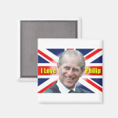 Aimant J'aime Philip (Recto/Verso)