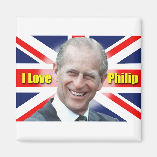 Aimant J'aime Philip (Devant)