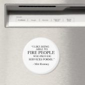 Aimant J'aime pouvoir virer les gens (In Situ (Lave-vaisselle))