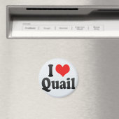 Aimant J'aime Quail (In Situ (Lave-vaisselle))