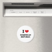 Aimant J'aime République Dominicaine (In Situ (Lave-vaisselle))