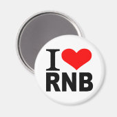 Aimant J'aime RnB (Recto/Verso)