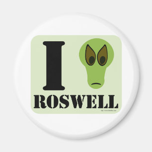Aimant J'aime Roswell