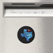 Aimant J'aime San Antonio Texas (In Situ (Lave-vaisselle))