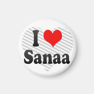 Aimant J'aime Sanaa, Yémen