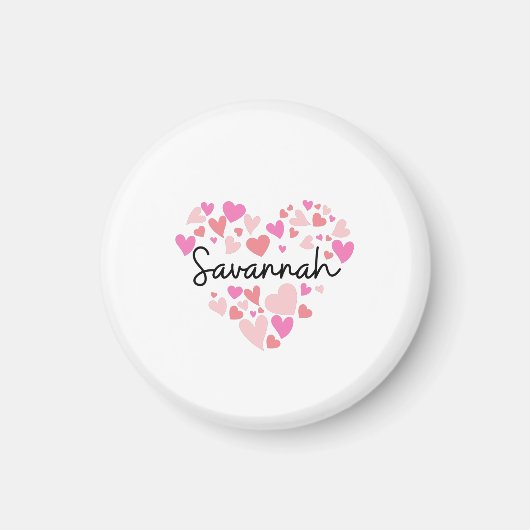 Aimant J'aime Savannah (Devant)