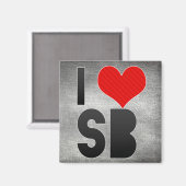 Aimant J'aime SB (Recto/Verso)