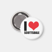 Aimant J'aime Scottsdale (Recto/Verso)