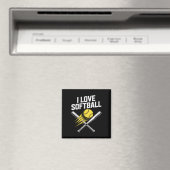 Aimant J'aime Softll Bold Dedication Pion Exprimé (In Situ (Lave-vaisselle))