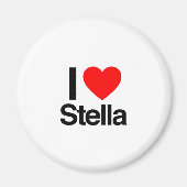Aimant j'aime stella (Devant)