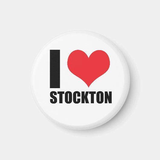 Aimant J'aime Stockton (Devant)