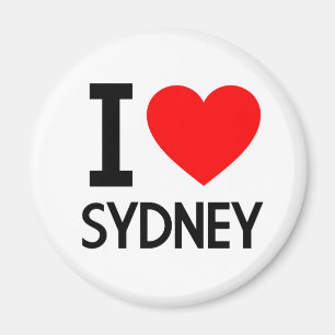 Aimant J'aime Sydney