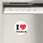 Aimant J'aime Téhéran (In Situ (Lave-vaisselle))