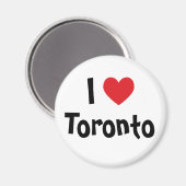 Aimant J'aime Toronto (Recto/Verso)