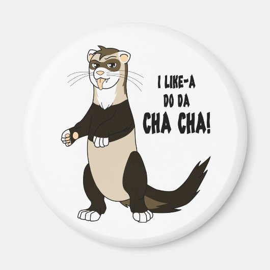 Aimant J'Aime Un Do Da Cha Cha ! (Devant)