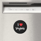 Aimant J'aime Virginia (In Situ (Lave-vaisselle))