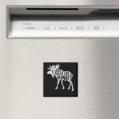 Aimant J'Aime Vraiment Moose OK (In Situ (Lave-vaisselle))