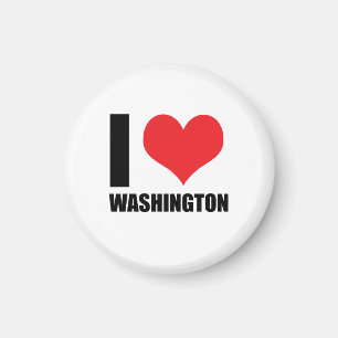 Aimant J'aime Washington