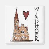 Aimant J'aime Windhoek (Devant)