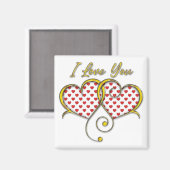 Aimant J'aime You Design (Recto/Verso)