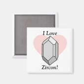 Aimant J'Aime Zircon ! (Recto/Verso)
