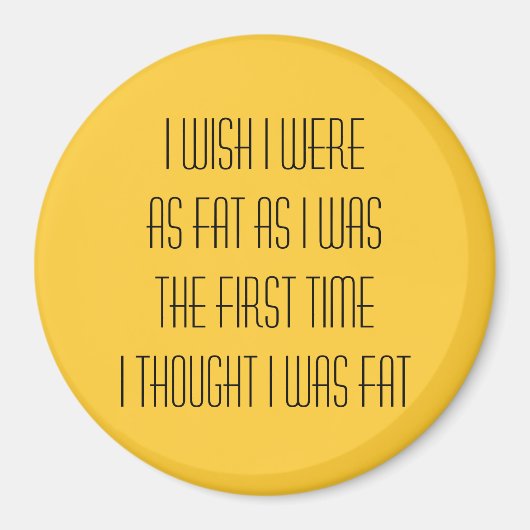 Aimant J'aimerais être... (Devant)