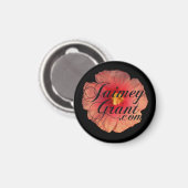 Aimant "JaimeyGrant.com" logo (Recto/Verso)