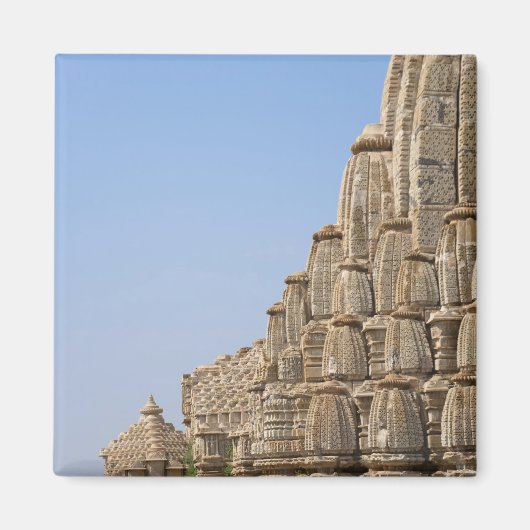 Aimant Jain temple à Chittorgarh Fort, Inde (Devant)