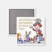 Aimant Jam Hier ou Jam Demain Mais Jamais Jam Aujourd'hui (Recto/Verso)