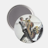 Aimant Jam Session par elle (Recto/Verso)