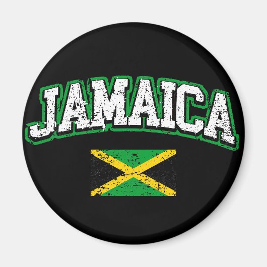 Aimant Jamaica Flag (Devant)