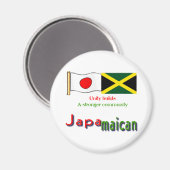 Aimant Jamaïcain-canadien (Recto/Verso)