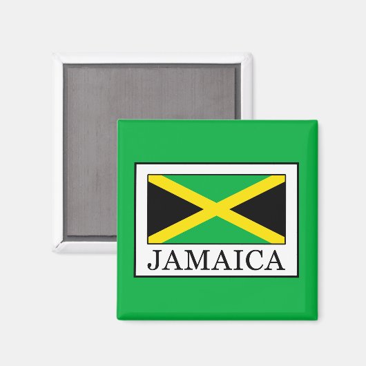 Aimant Jamaïque (Recto/Verso)