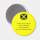 Aimant jamaïque (Recto/Verso)