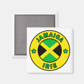 Aimant Jamaïque Irie (Recto/Verso)