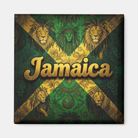 Aimant Jamaïque mon (Devant)