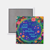 Aimant Jamais Oublié Sympathie Perte Inspirationnelle Flo (Recto/Verso)