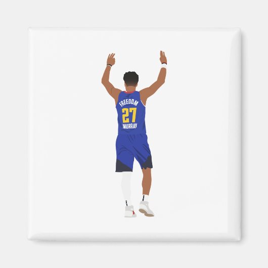 Aimant Jamal Murray 3's (denver Nuggets) (Devant)