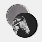 Aimant jambe de cheval de tête (Recto/Verso)