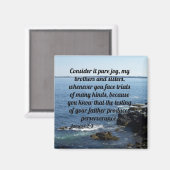 Aimant James 1:2-3 (Recto/Verso)