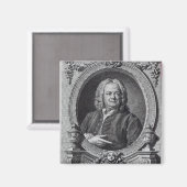 Aimant James Gibbs, gravé par Bernard Baron, 1747 (Recto/Verso)